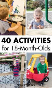 40 Activities for 18 Month Olds