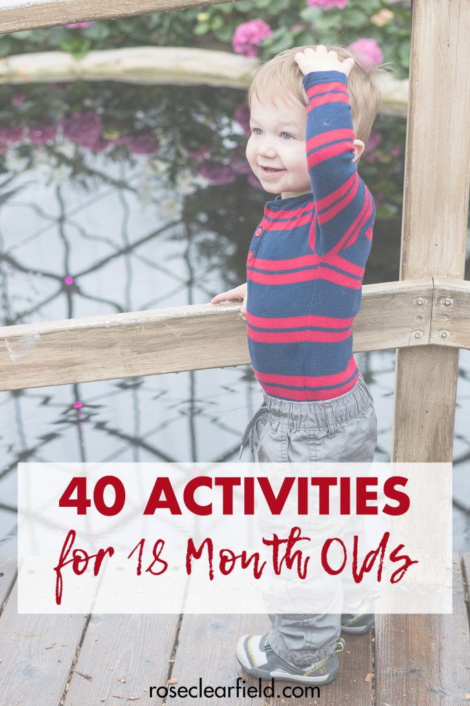 40 Activities for 18 Month Olds