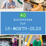 40 Activities for 18 Month Olds