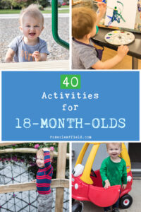 40 Activities for 18 Month Olds