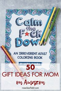 50 gift ideas for mom on Amazon. There is something here for everyone, making it simple and stress-free to find meaningful Mom gifts for Mother's Day, birthdays, Christmas, and more. #momgiftideas #Amazonmomgifts #Amazongiftideas #MothersDaygifts | https://www.roseclearfield.com