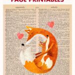 A Set of 10 Free Autumn Dictionary Page Printables
