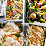 Easy Sheet Pan Dinner Recipes Collage