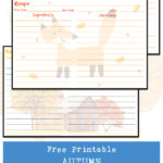 Free Printable Autumn Recipe Cards Collection