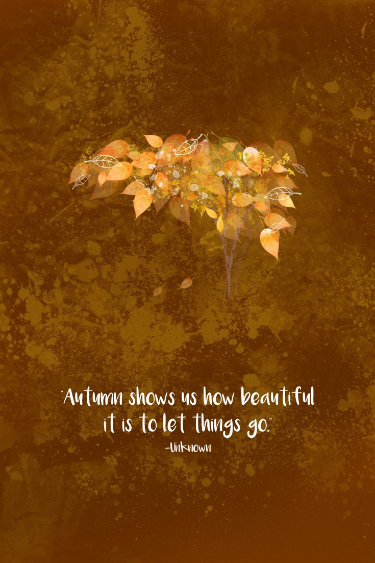 Free Autumn Quote Printables • Rose Clearfield