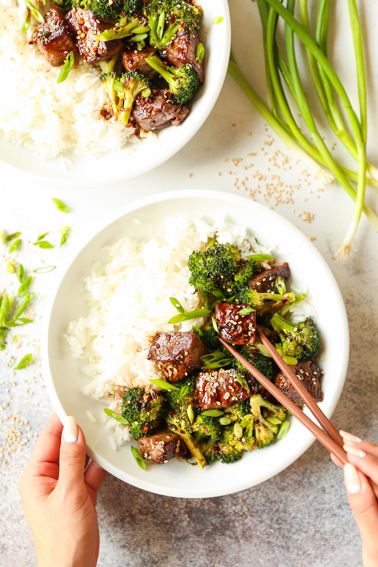 Sheet Pan Beef and Broccoli Damn Delicious