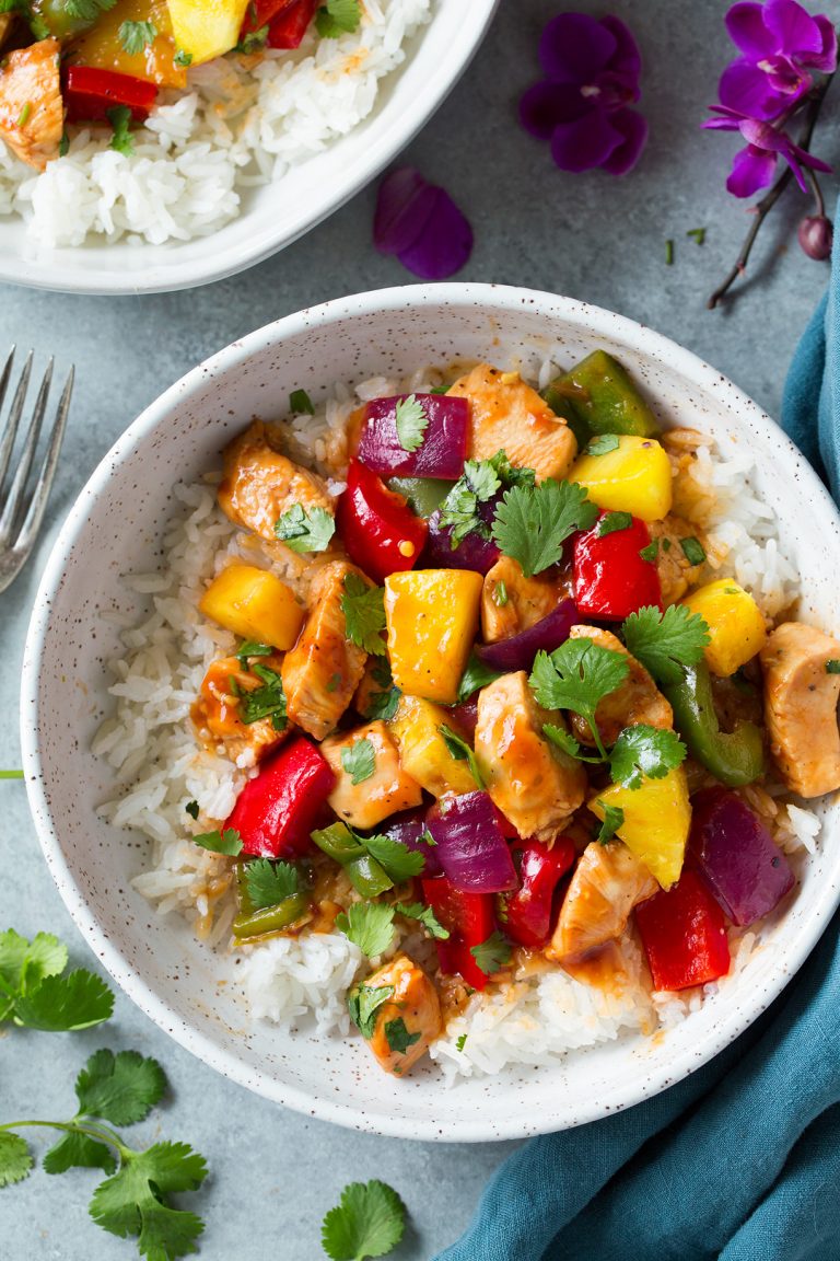 Sheet Pan Hawaiian Chicken Cooking Classy