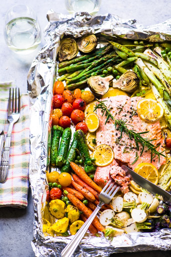 Sheet Pan Salmon Primavera The View From Great Island