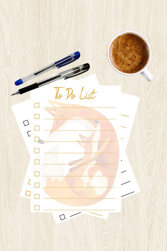 Free Printable Fall To-Do Lists