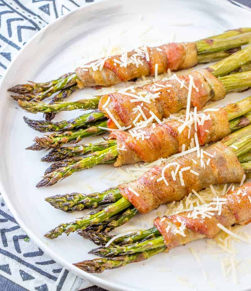 Bacon Wrapped Asparagus Tornadough Alli