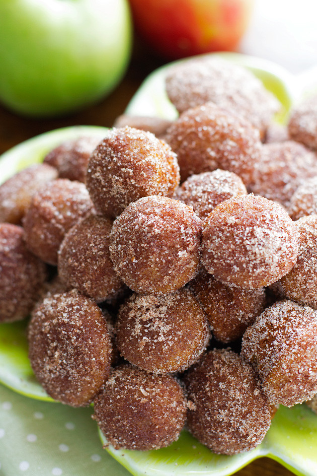 Baked Apple Cider Donut Holes Little Spice Jar