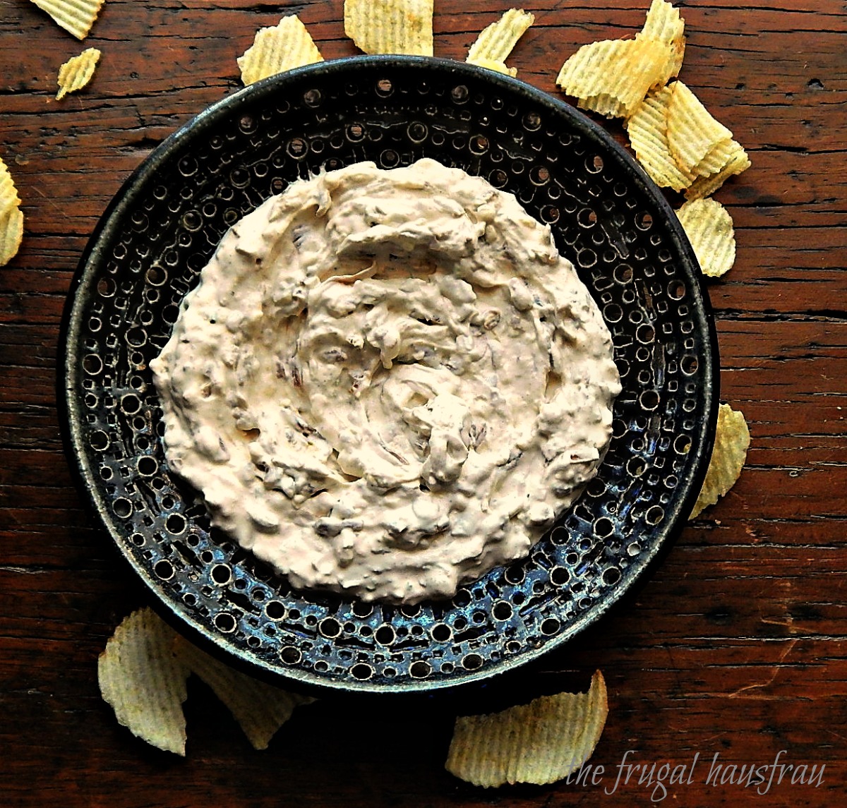 Classic French Onion Dip Frugal Hausfrau