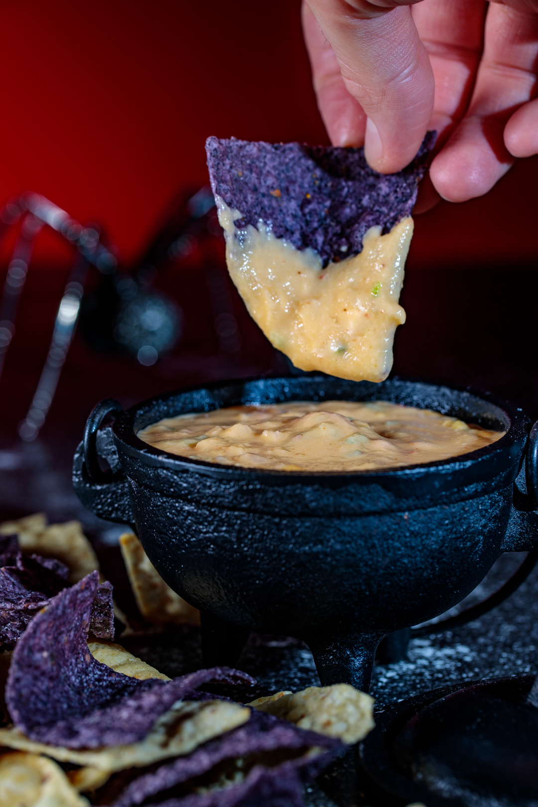 Creamy Cauldron Queso Dip Southern Fatty