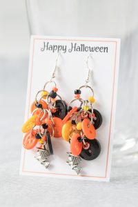 DIY Halloween Earrings