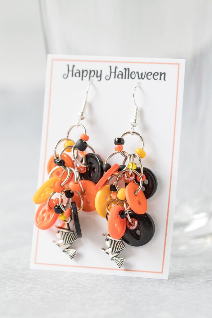 DIY Halloween Earrings