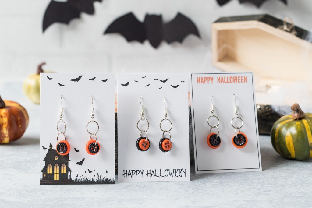 DIY Halloween Earrings