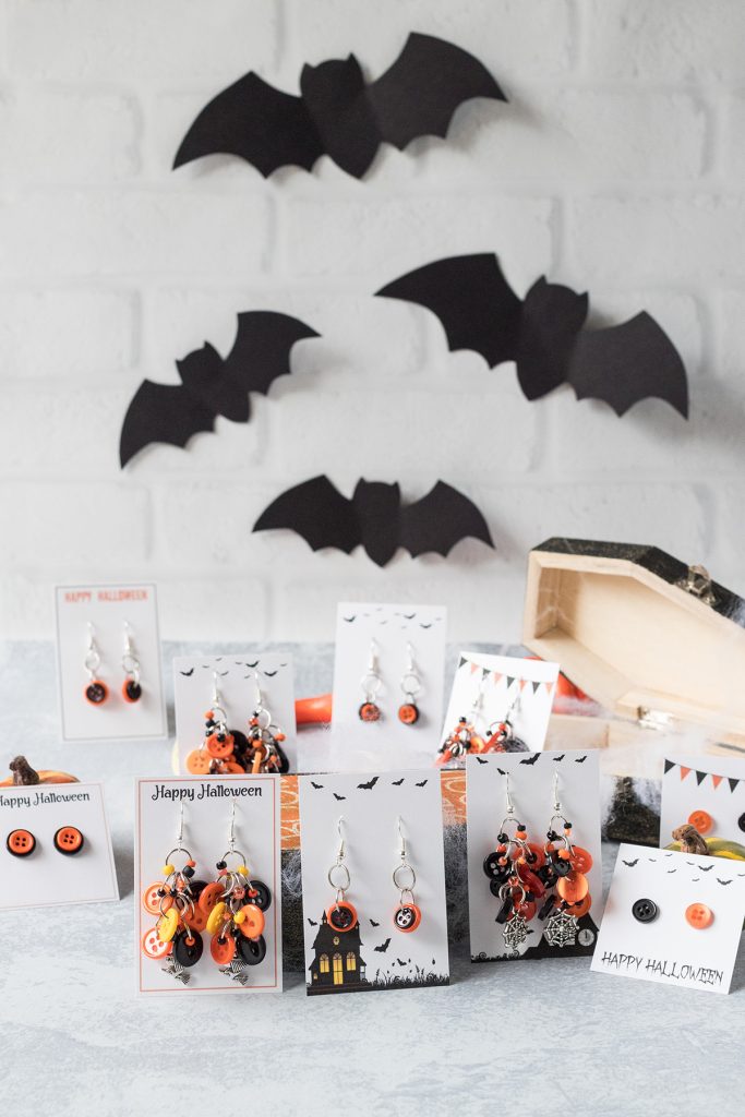 DIY Halloween Earrings