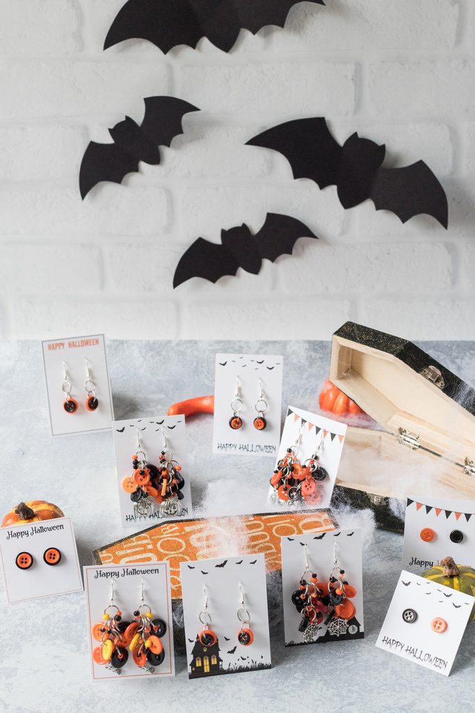 DIY Halloween Earrings