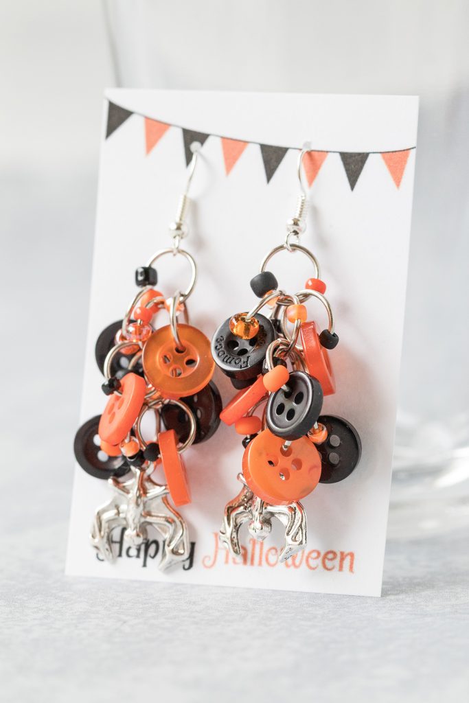 DIY Halloween Earring