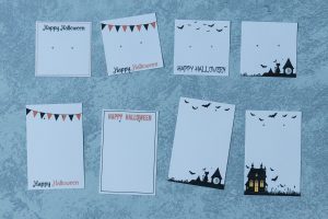 Free Printable Halloween Earring Cards Instructions