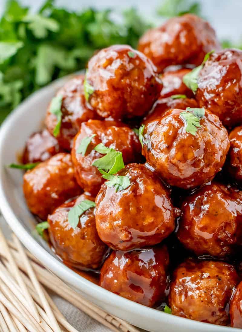 Honey Barbecue Crockpot Meatballs Tornadough Alli