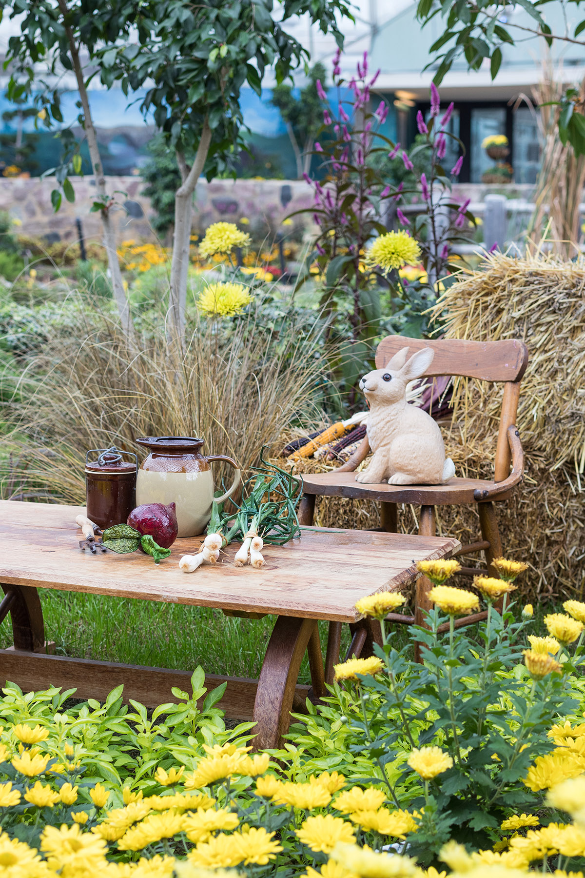 Hundred Acre Wood Fall Floral Show at the Mitchell Park Domes, Milwaukee, WI