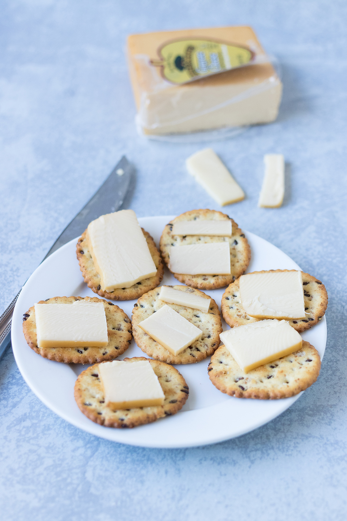 Whole Grain Crackers and Cheese