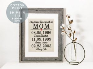 My Greatest Blessings Call Me Mom Sign nestNbranch on Etsy