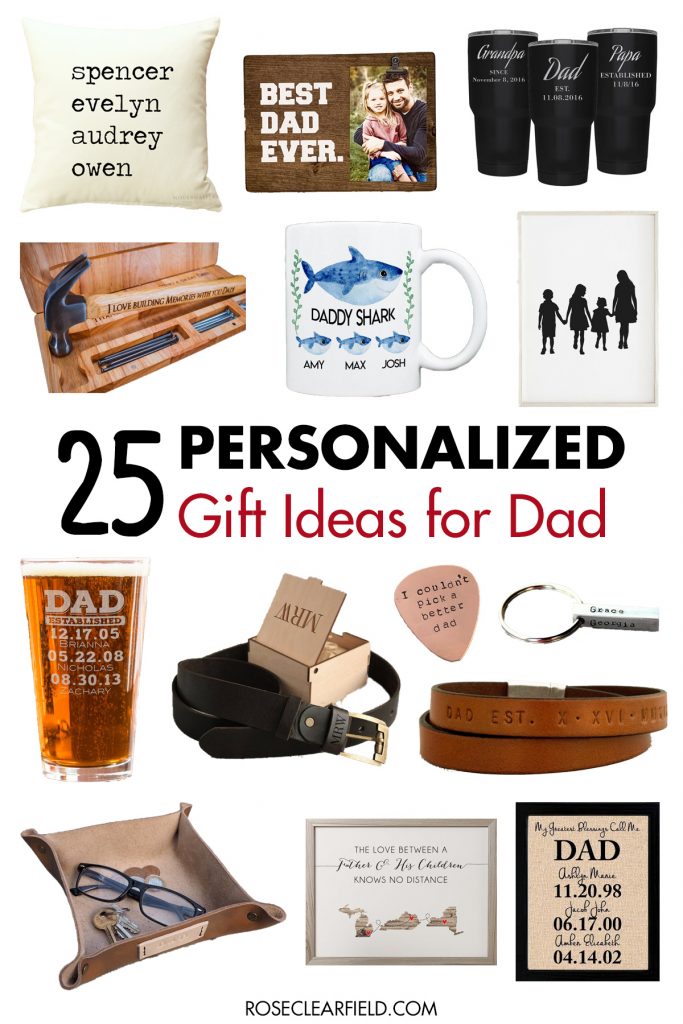 25 Personalized Gift Ideas for Dad