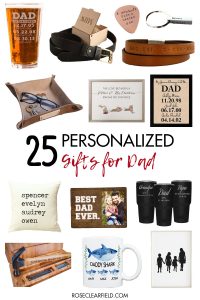 25 Personalized Gifts for Dad