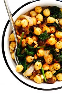 Catalan Chickpeas with Spinach Gimme Some Oven
