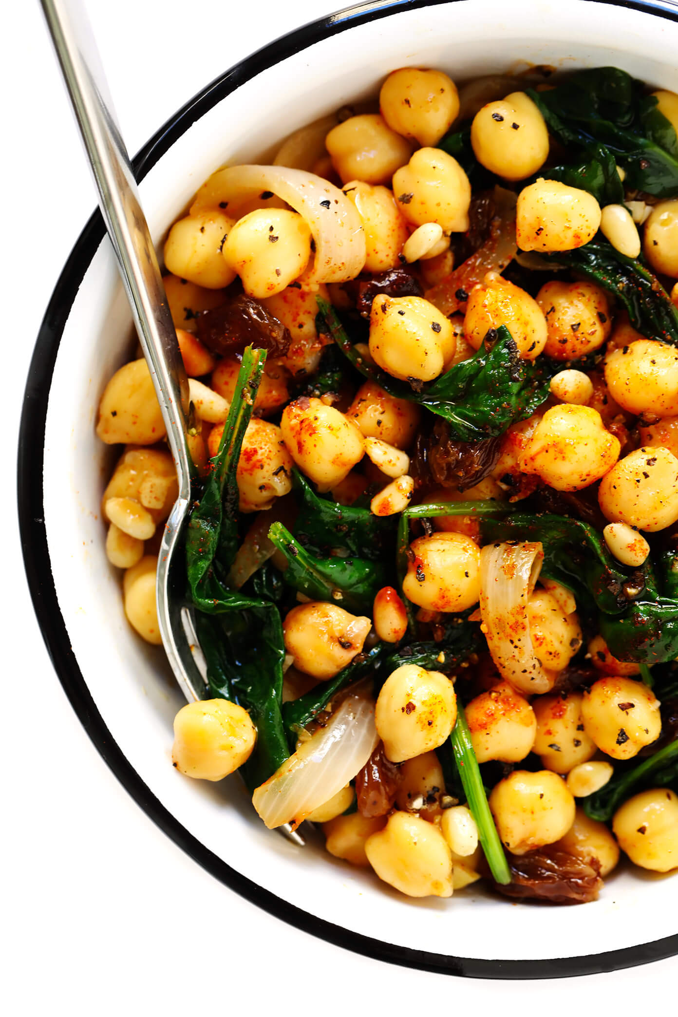 Catalan Chickpeas with Spinach Gimme Some Oven