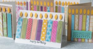 DIY Easy Candle Birthday Cards