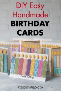 DIY Easy Handmade Birthday Cards