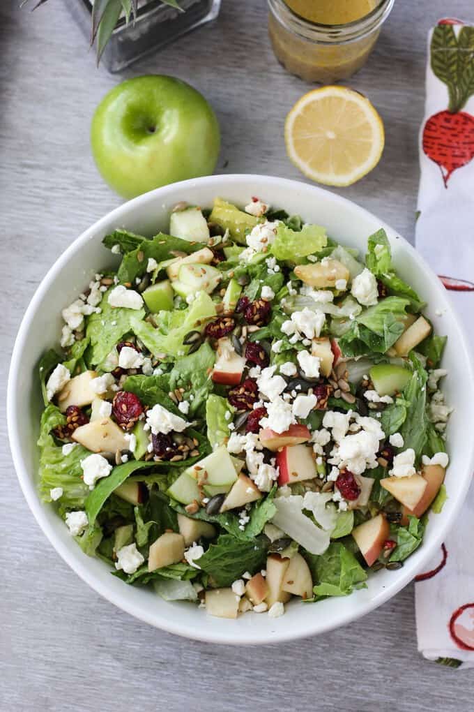 Fall Harvest Chopped Salad I Heart Vegetables