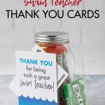 Free Printable Swim Teacher Thank You Cards