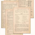 Free Printable Vintage Algebra Textbook Pages