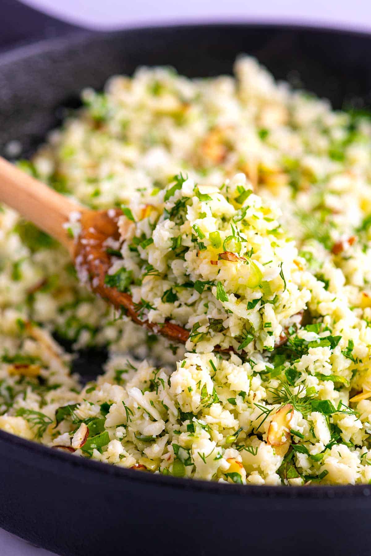 Garlic Herb Cauliflower Rice Inspired Taste