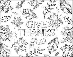 Thanksgiving Leaves Placemat