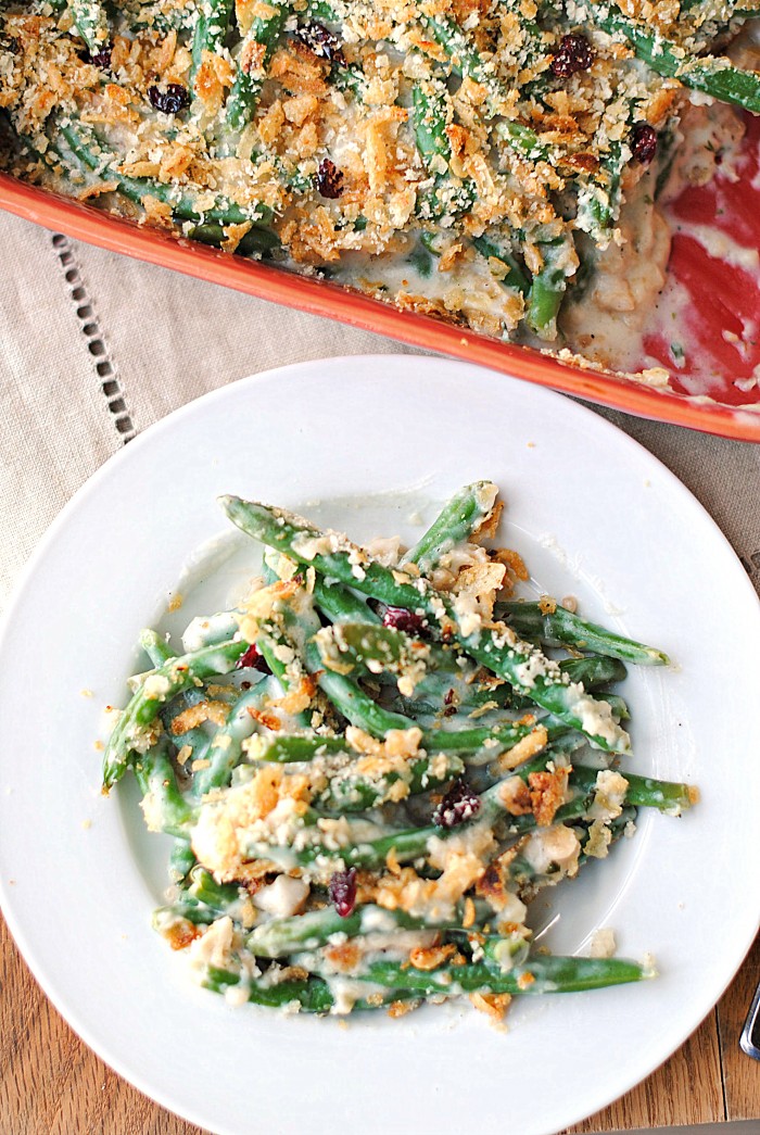 Lightened Up Green Bean Casserole Eat Yourself Skinny