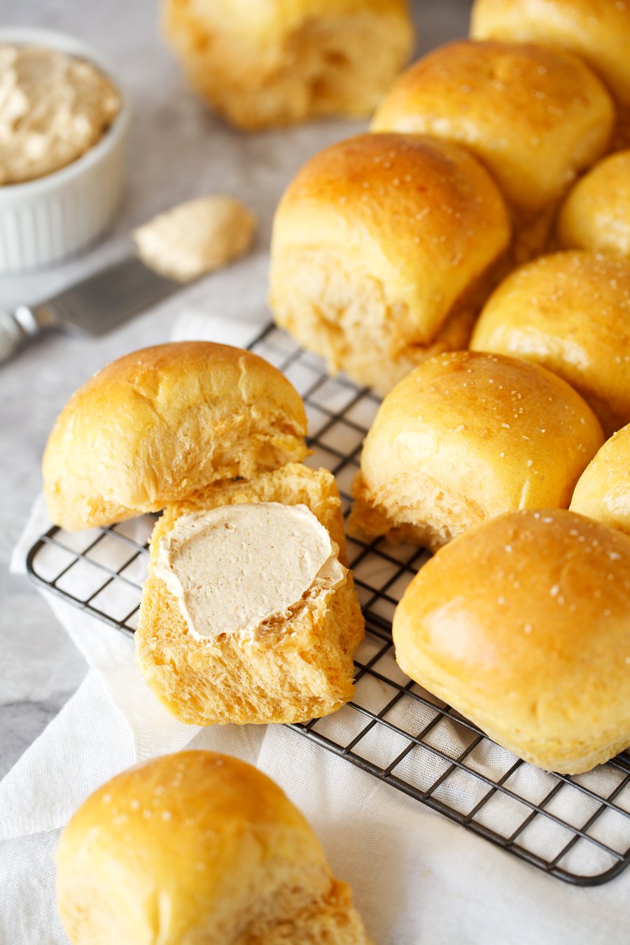 Sweet Potato Dinner Rolls Handle the Heat