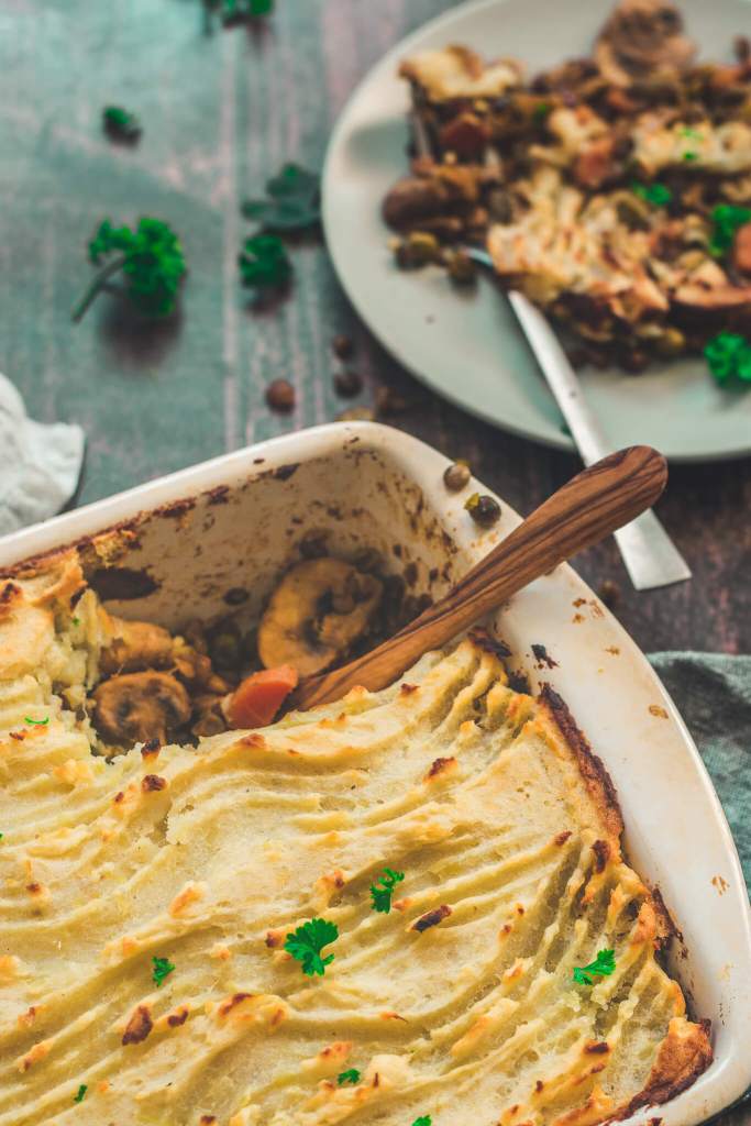 Vegan Shepherd's Pie With Lentils and Sweet Potato Written by Vegan