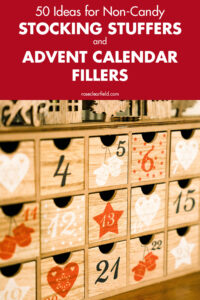 50 Ideas for Non-Candy Stocking Stuffers and Advent Calendar Fillers