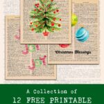 Free Christmas Dictionary Page Printables • Rose Clearfield