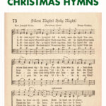 A Set of 24 Free Printable Vintage Christmas Hymns