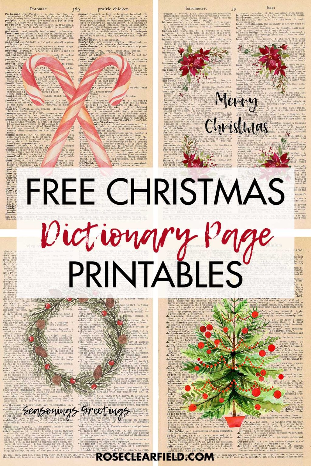 Free Printable Vintage Christmas Sheet Music Hymns • Rose Clearfield
