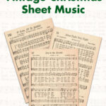 Free Printable Vintage Christmas Sheet Music