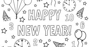 Happy New Year Assorted Designs