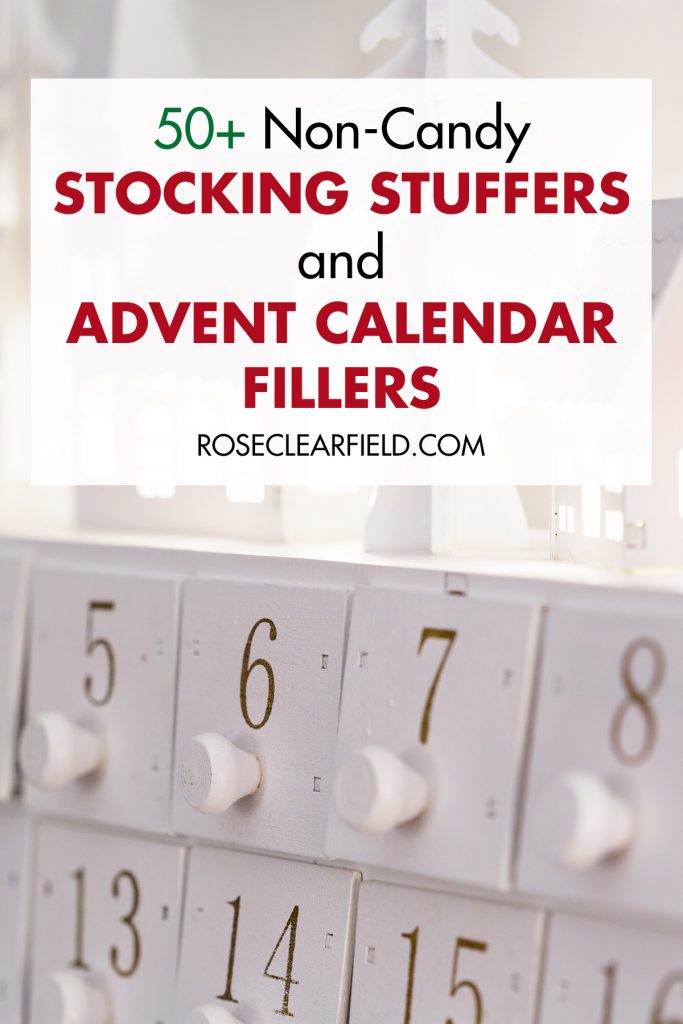 Non-Candy Stocking Stuffers and Advent Calendar Fillers