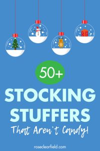 Stocking Stuffers That Aren't Candy